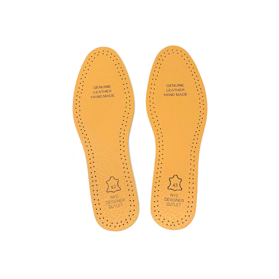 NYC Designer Outlet Premium Leather Insoles