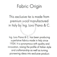 Swarovski Loro Piana Wool Tie