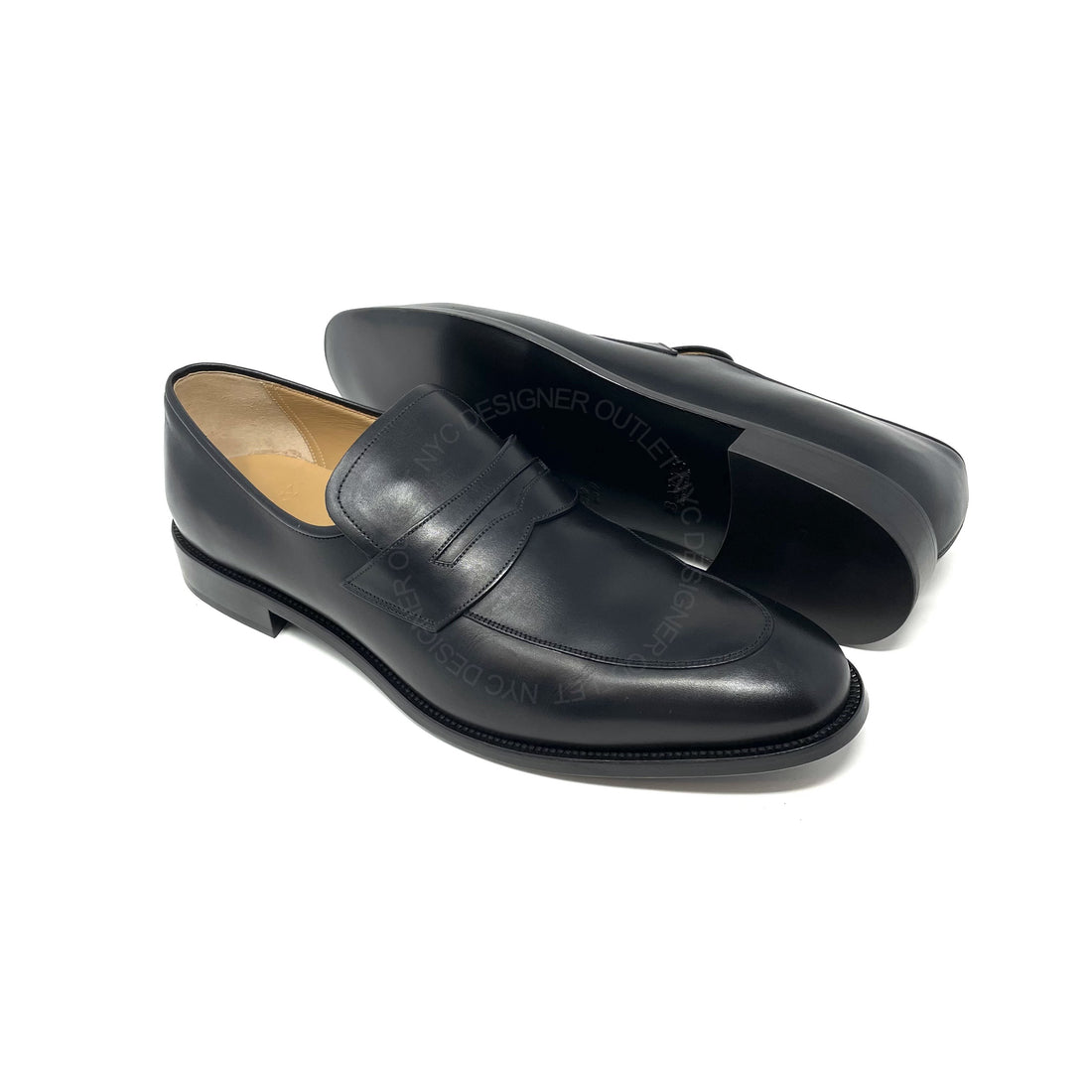 Bally Mens Leather Loafer