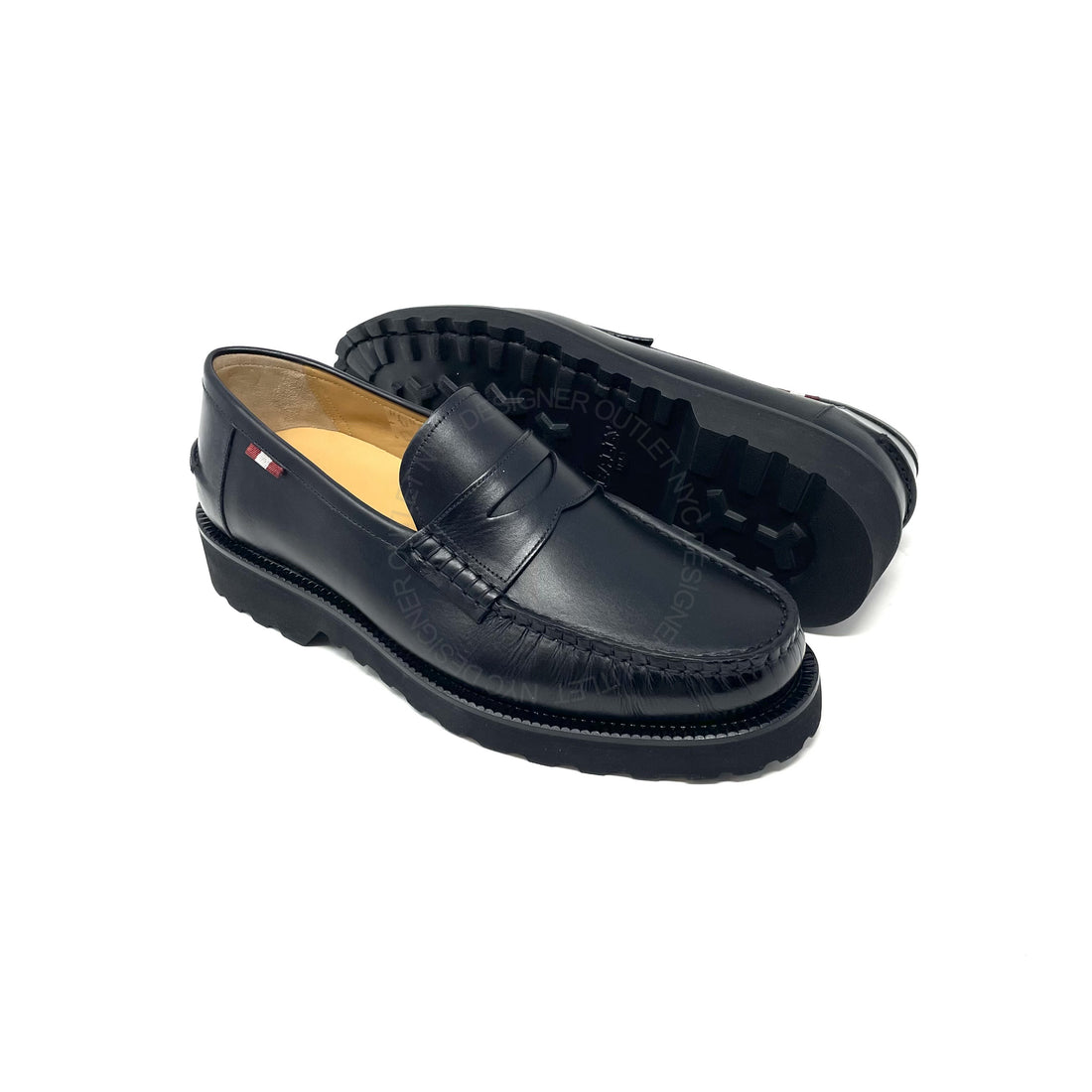 Bally Mens Leather Loafer