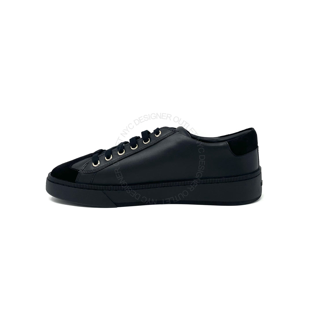 Bally Mens Black Leather Sneaker