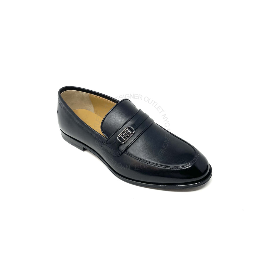 Bally Mens Leather Loafer