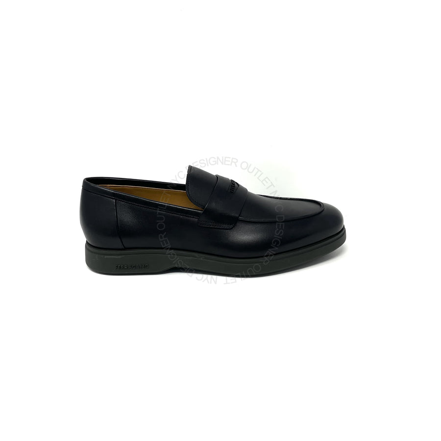 Ferragamo Flame Penny Loafers