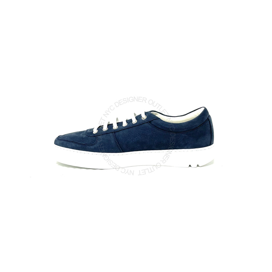 Ferragamo Scuby 5 Blue Sneakers