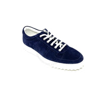 Ferragamo Scuby 5 Navy Sneakers