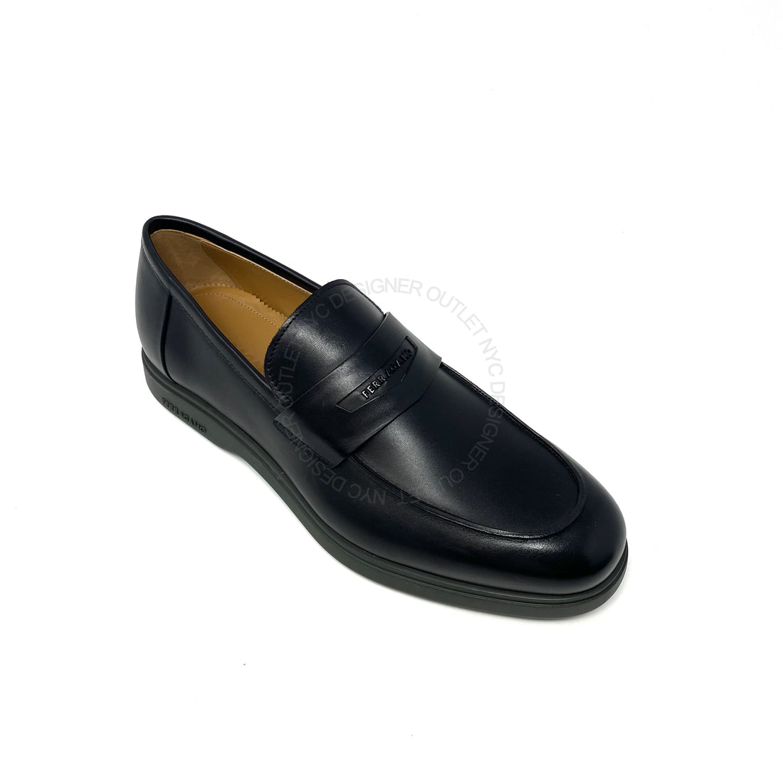 Ferragamo Flame Penny Loafers