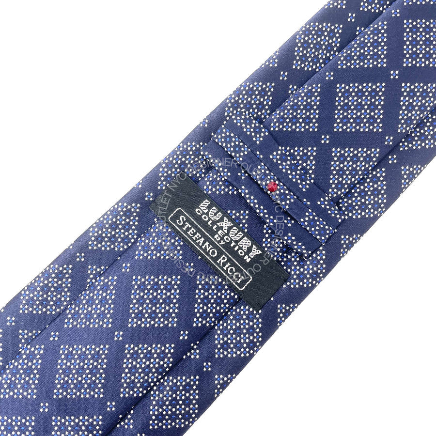 Mens Silk Tie Luxury Diamond Collection