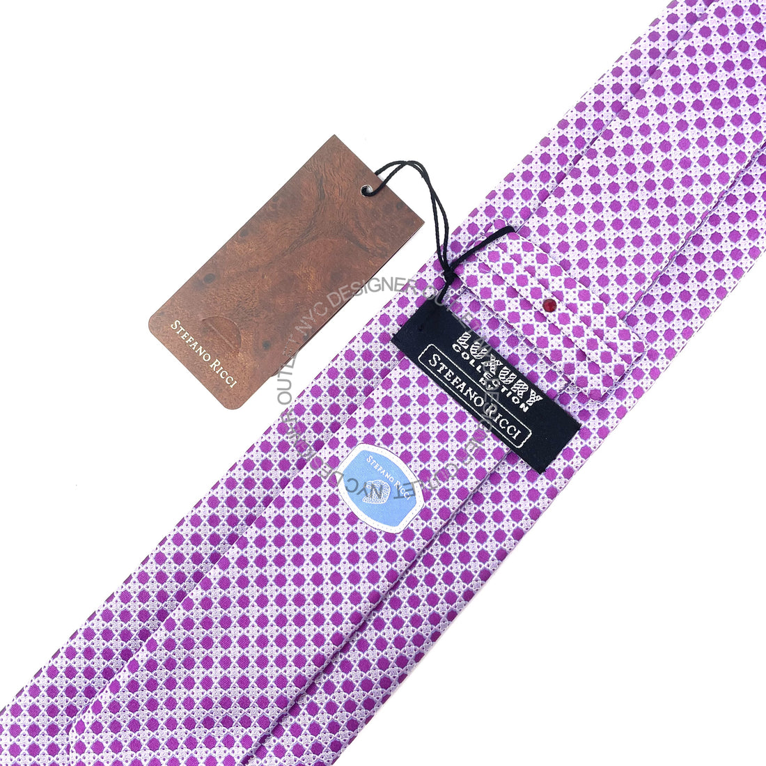 Mens Silk Tie Luxury Diamond Collection