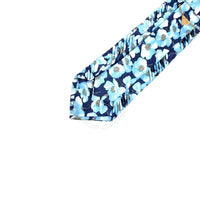 Vitaliano Mens Pleated Silk Tie