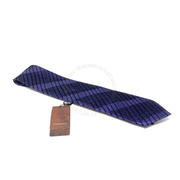 Mens Pleated Silk Tie