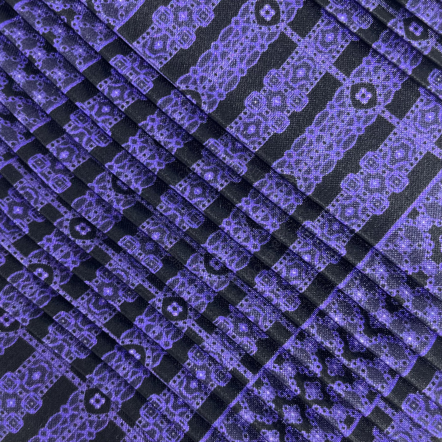 Mens Pleated Silk Tie