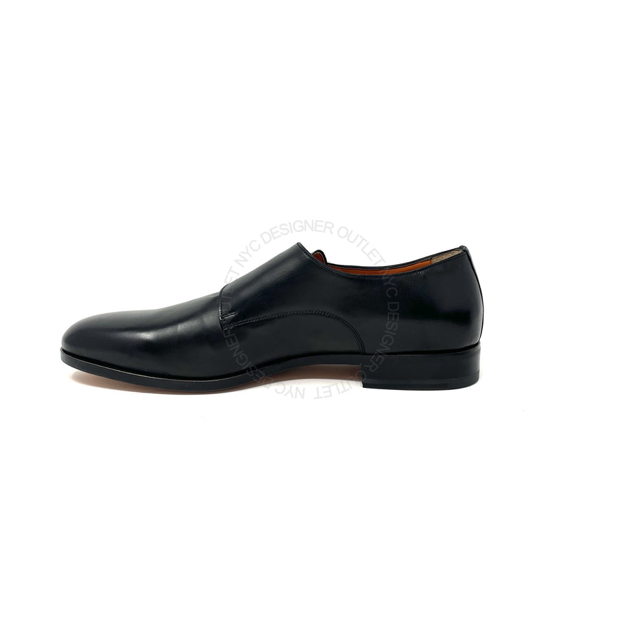 Santoni Mens Double Monk-Strap