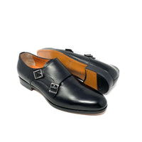 Santoni Mens Double Monk-Strap