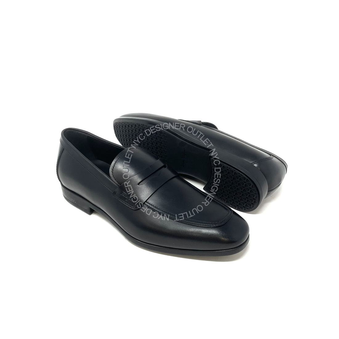 Ferragamo Gray Loafers