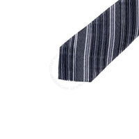 Vitaliano Mens Pleated Silk Tie