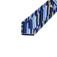 Vitaliano Mens Pleated Silk Tie