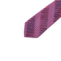 Vitaliano Mens Pleated Silk Tie