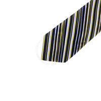 Vitaliano Mens Pleated Silk Tie