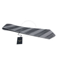 Vitaliano Mens Pleated Silk Tie