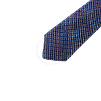 Vitaliano Mens Pleated Silk Tie