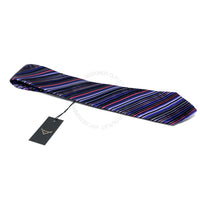 Vitaliano Mens Pleated Silk Tie