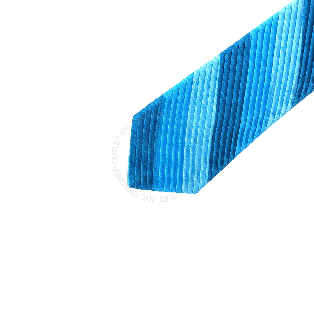 Vitaliano Mens Pleated Silk Tie