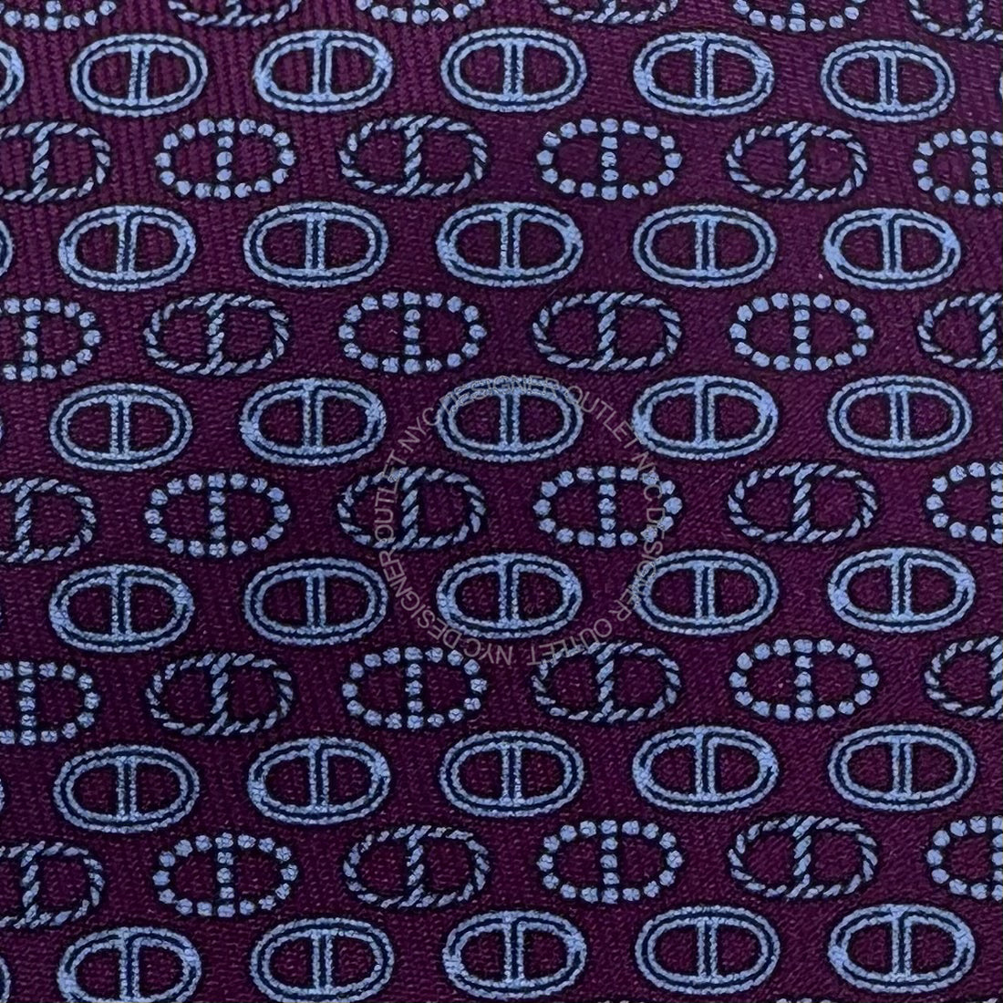 Hermes Silk Tie