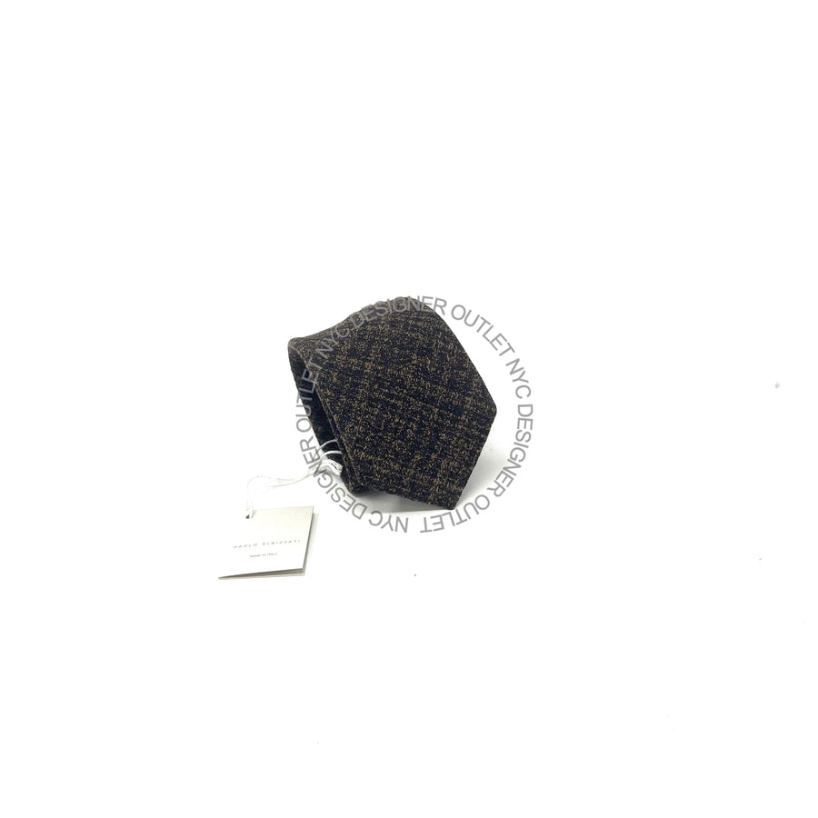Paolo Albizzati Mens Wool Silk Tie