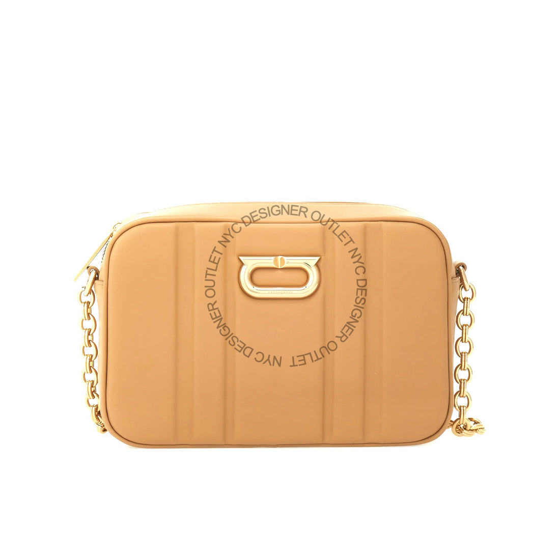 Ferragamo Leather Purse With Strap