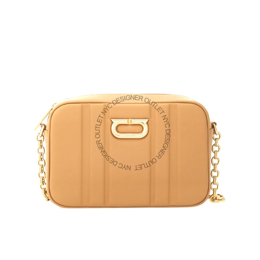 Ferragamo Leather Purse With Strap