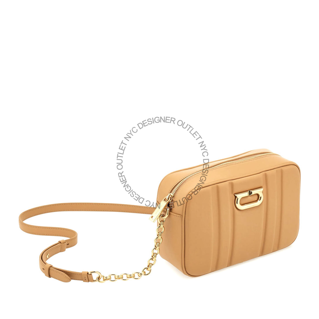 Ferragamo Leather Purse With Strap