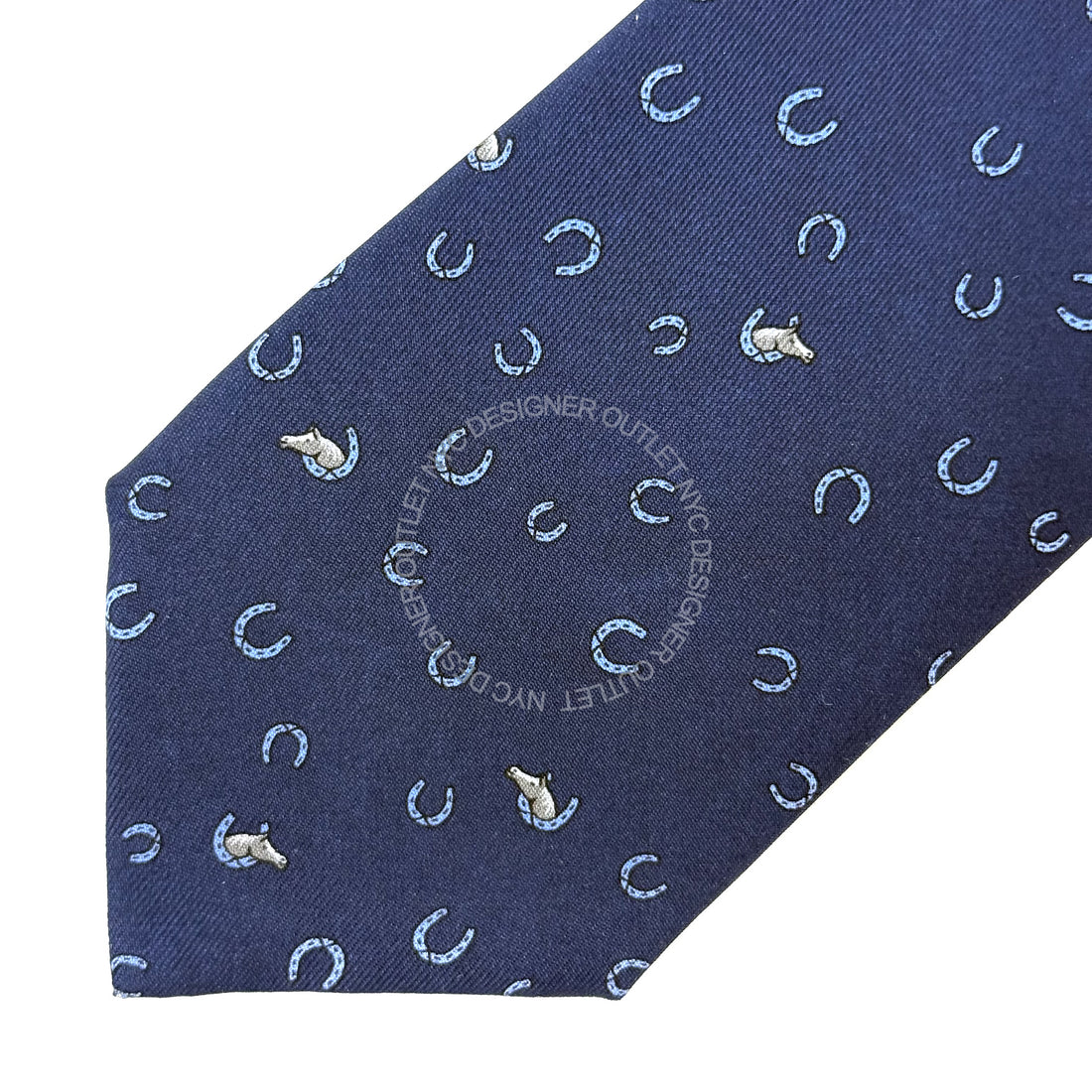Hermes Silk Tie