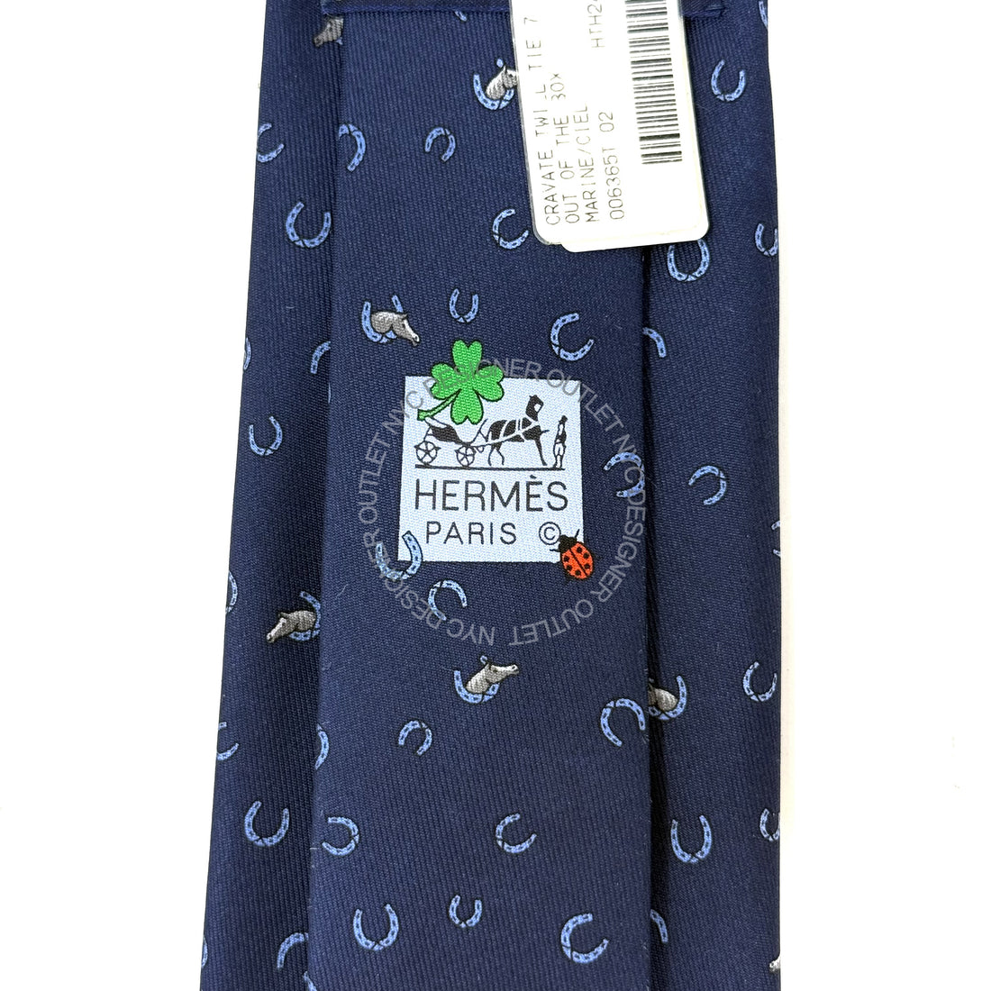 Hermes Silk Tie
