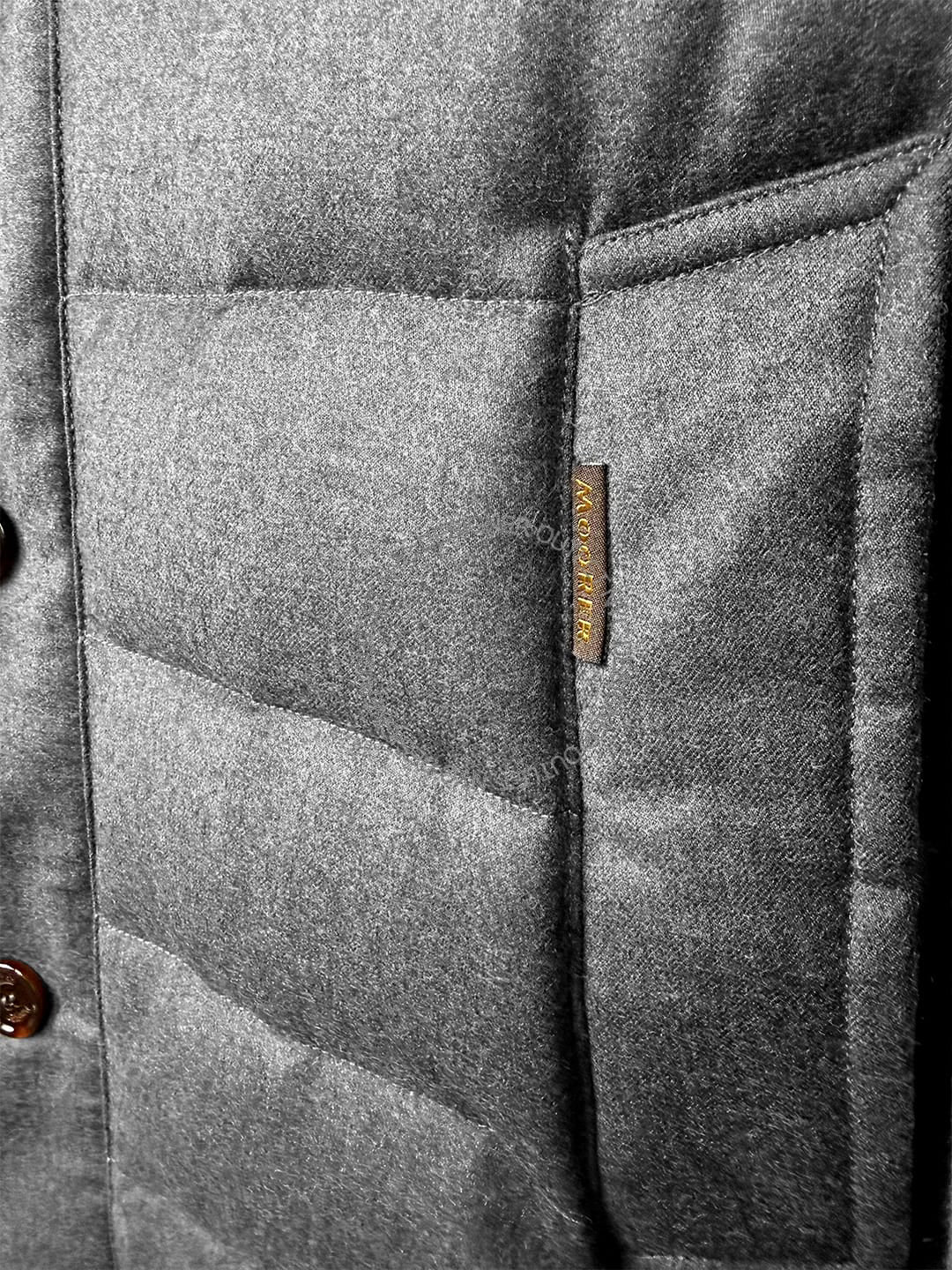 Moorer Callegari Virgin Wool & Cashmere Down Coat