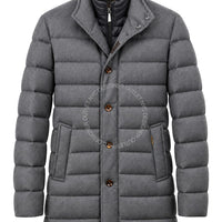 Moorer Callegari Virgin Wool & Cashmere Down Coat