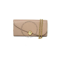 Ferragamo Leather Clutch w Strap