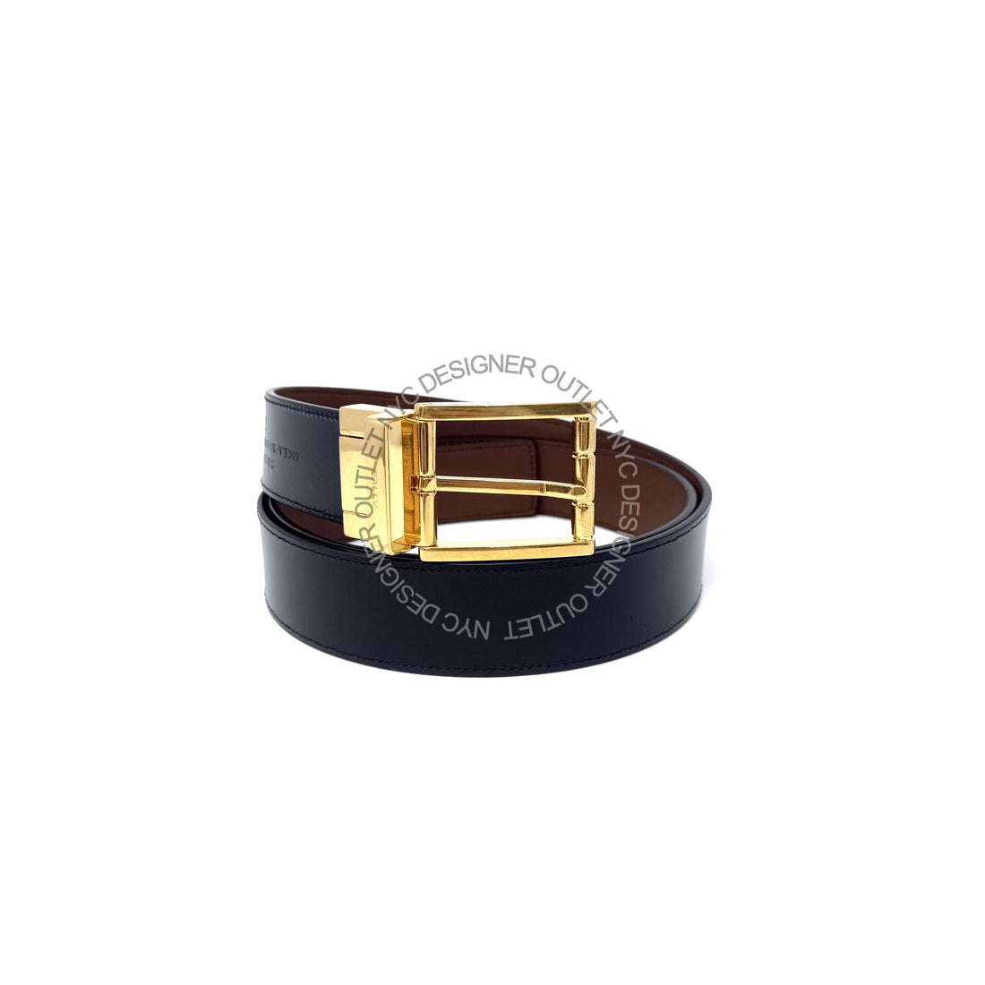 Bally Mens Leather Reversible and Adjustable Belt