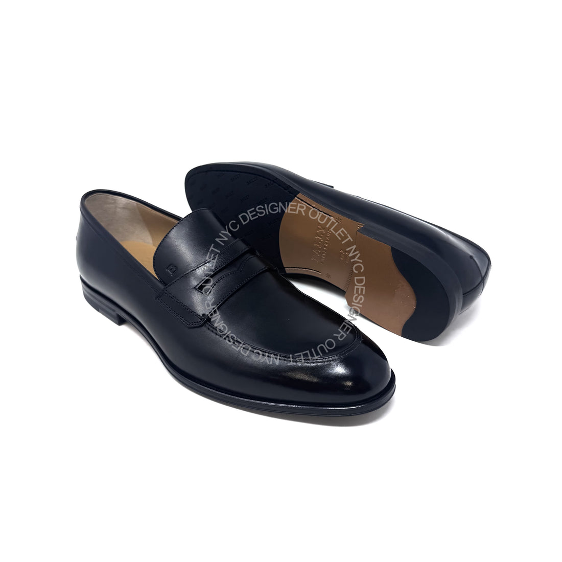 Bally Mens Leather Loafer