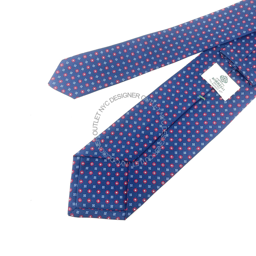 Borrelli Mens Silk Tie