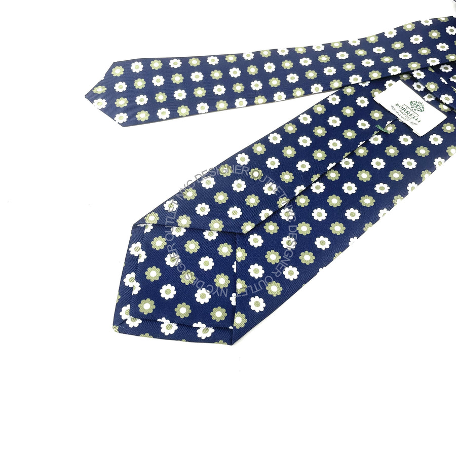 Borrelli Mens Silk Tie