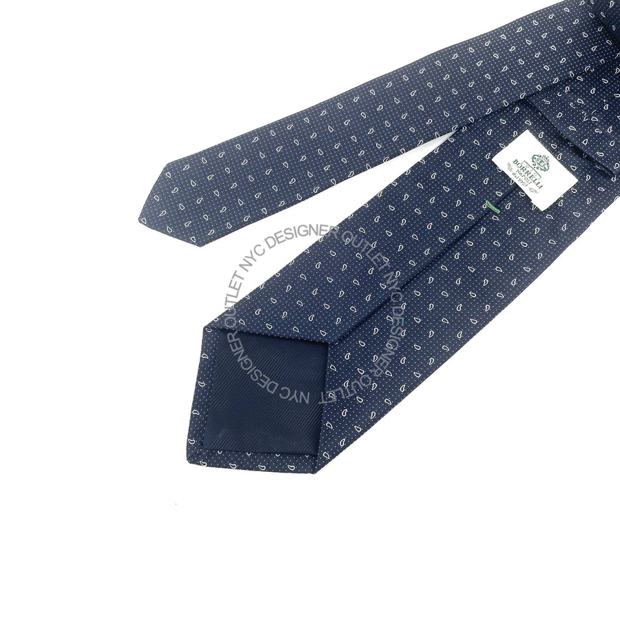 Borrelli Mens Silk Tie