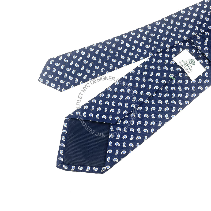 Borrelli Mens Silk Tie