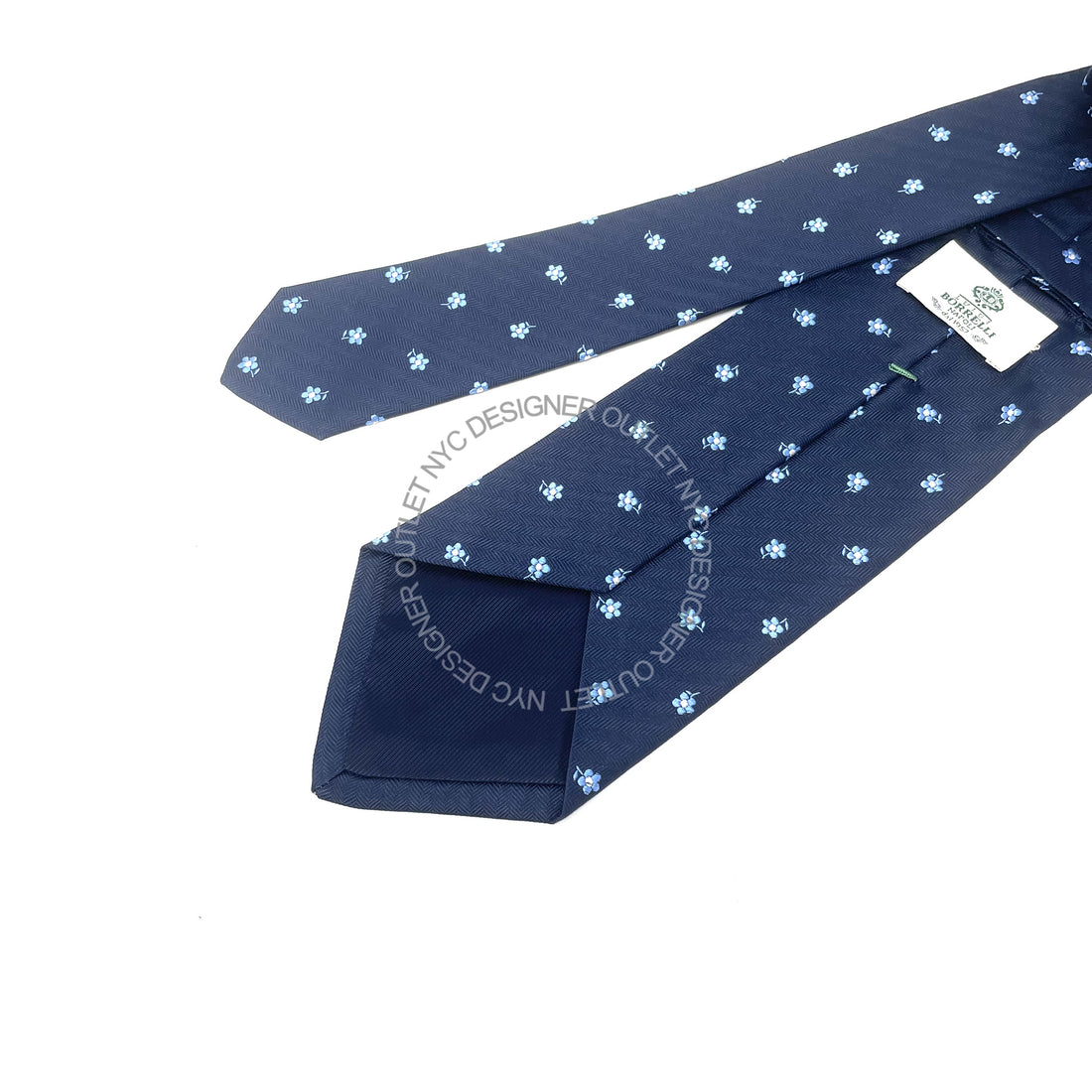Borrelli Mens Silk Tie