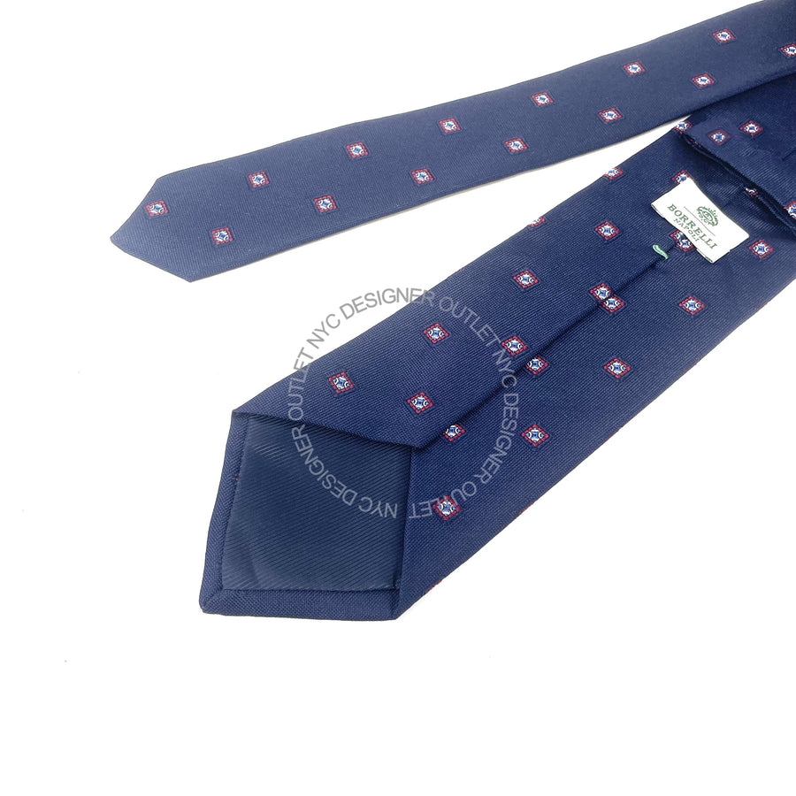Borrelli Mens Silk Tie