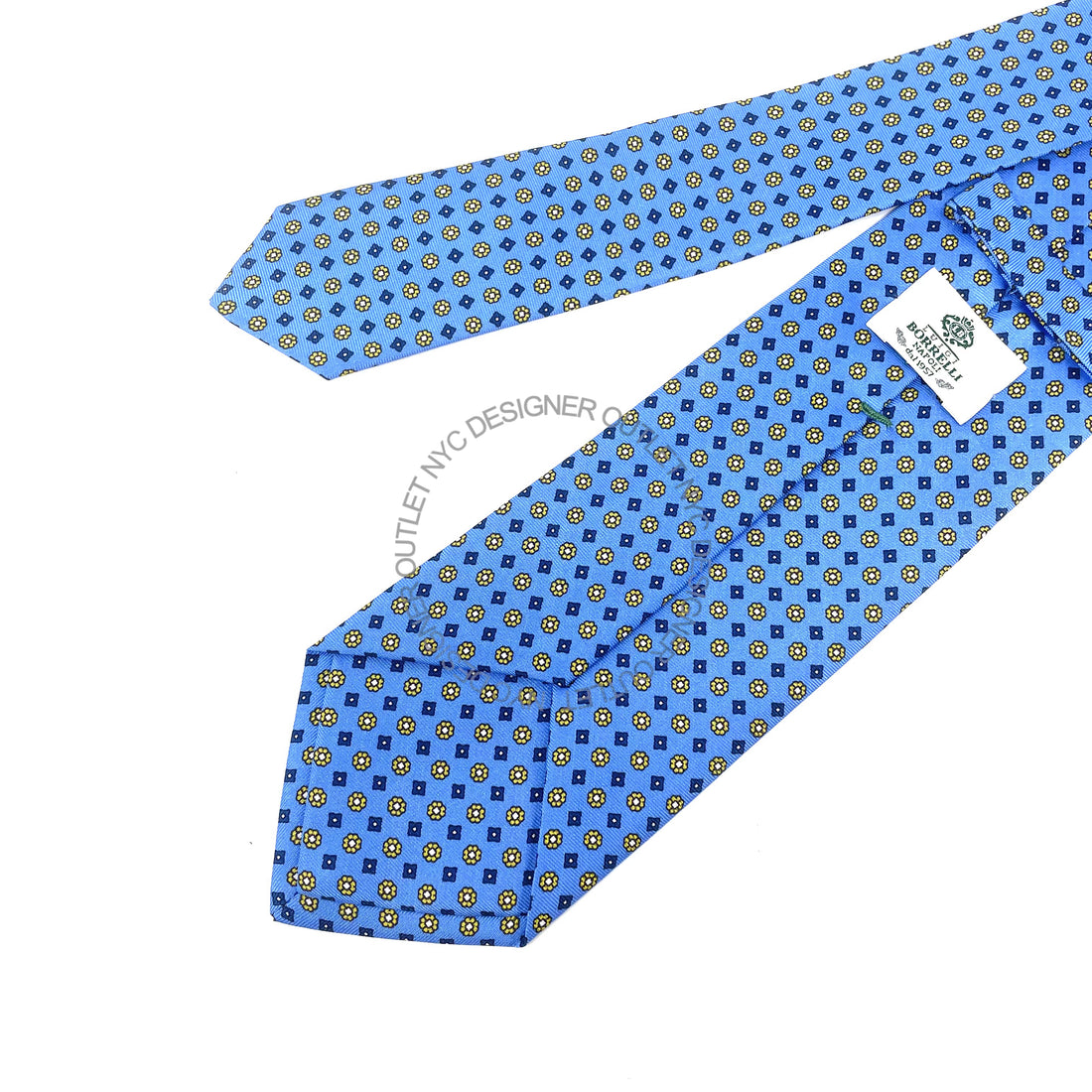 Borrelli Mens Silk Tie