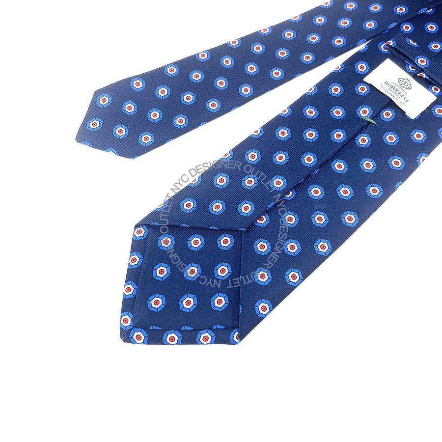 Borrelli Mens Silk Tie