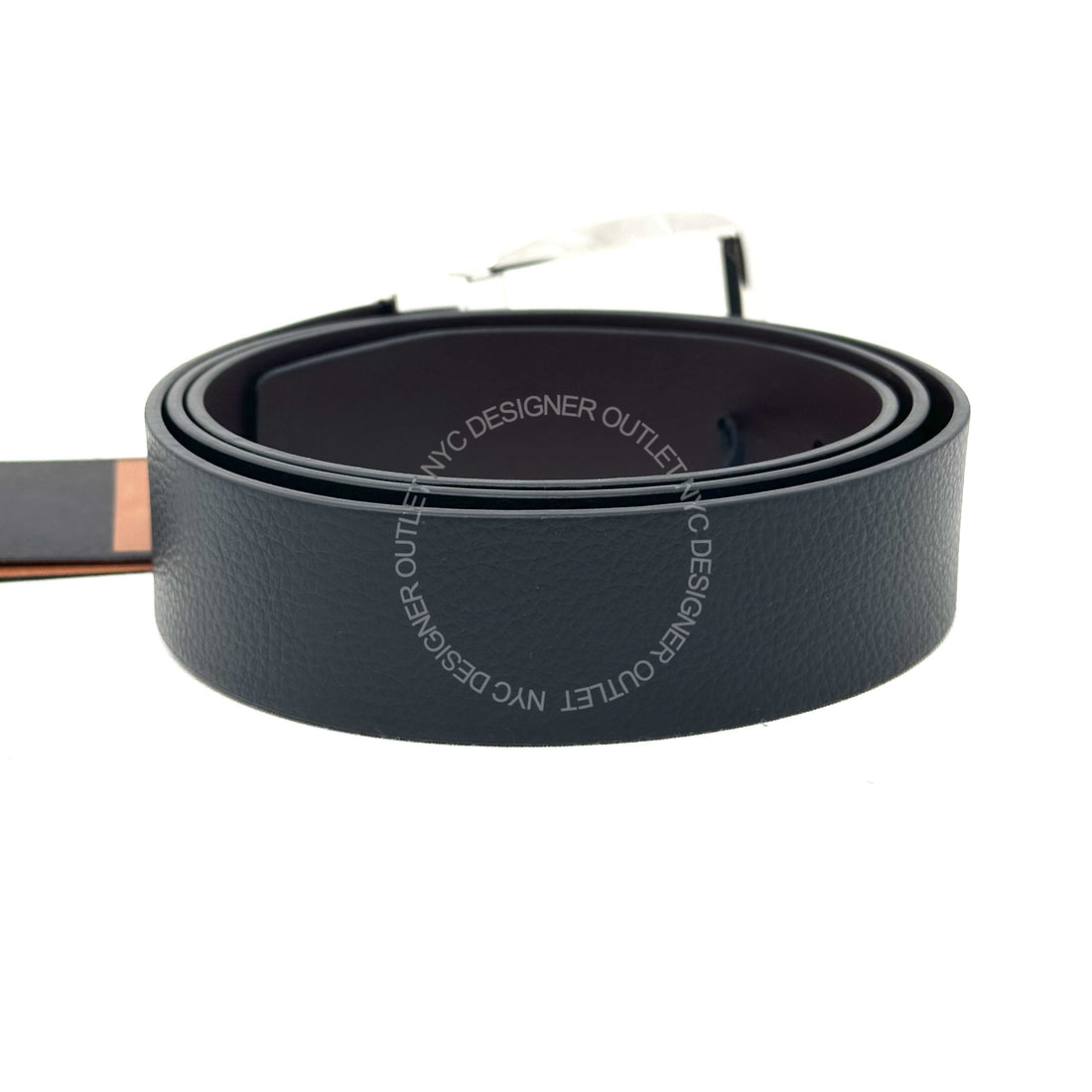 Zegna Mens Adjustable Reversible Belt