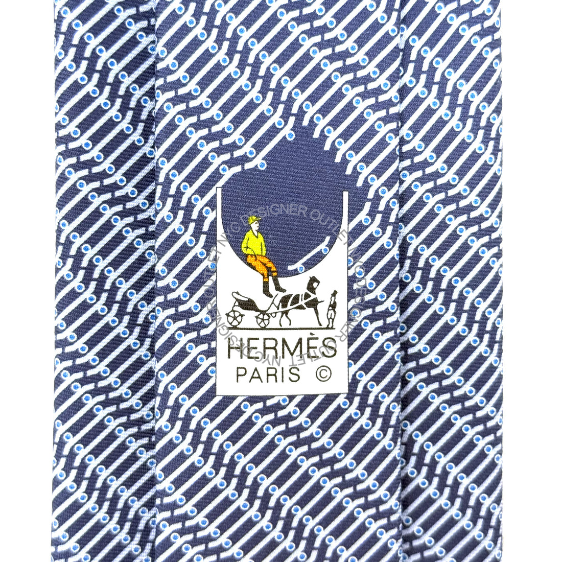 Hermes Silk Tie