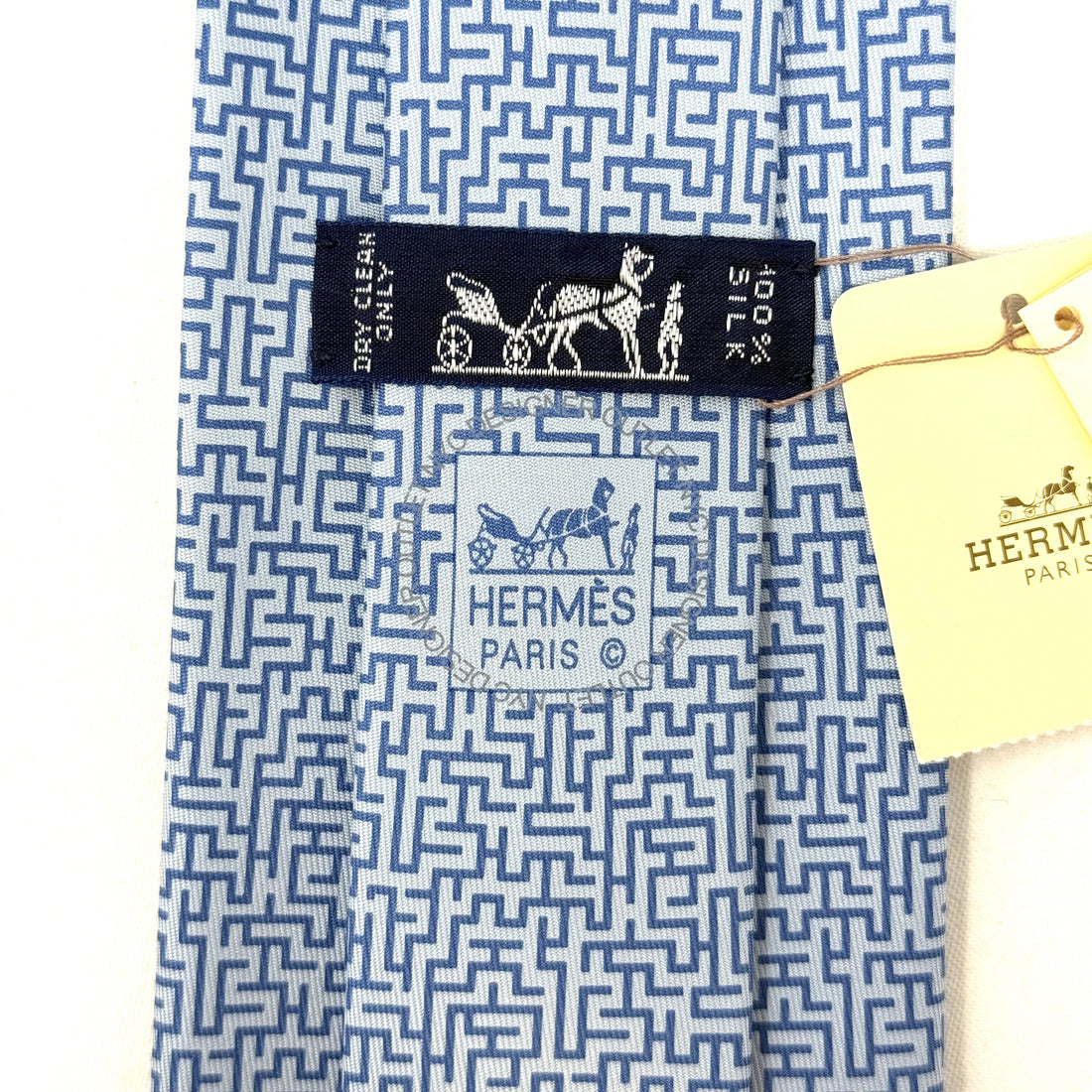 Hermes Silk Tie