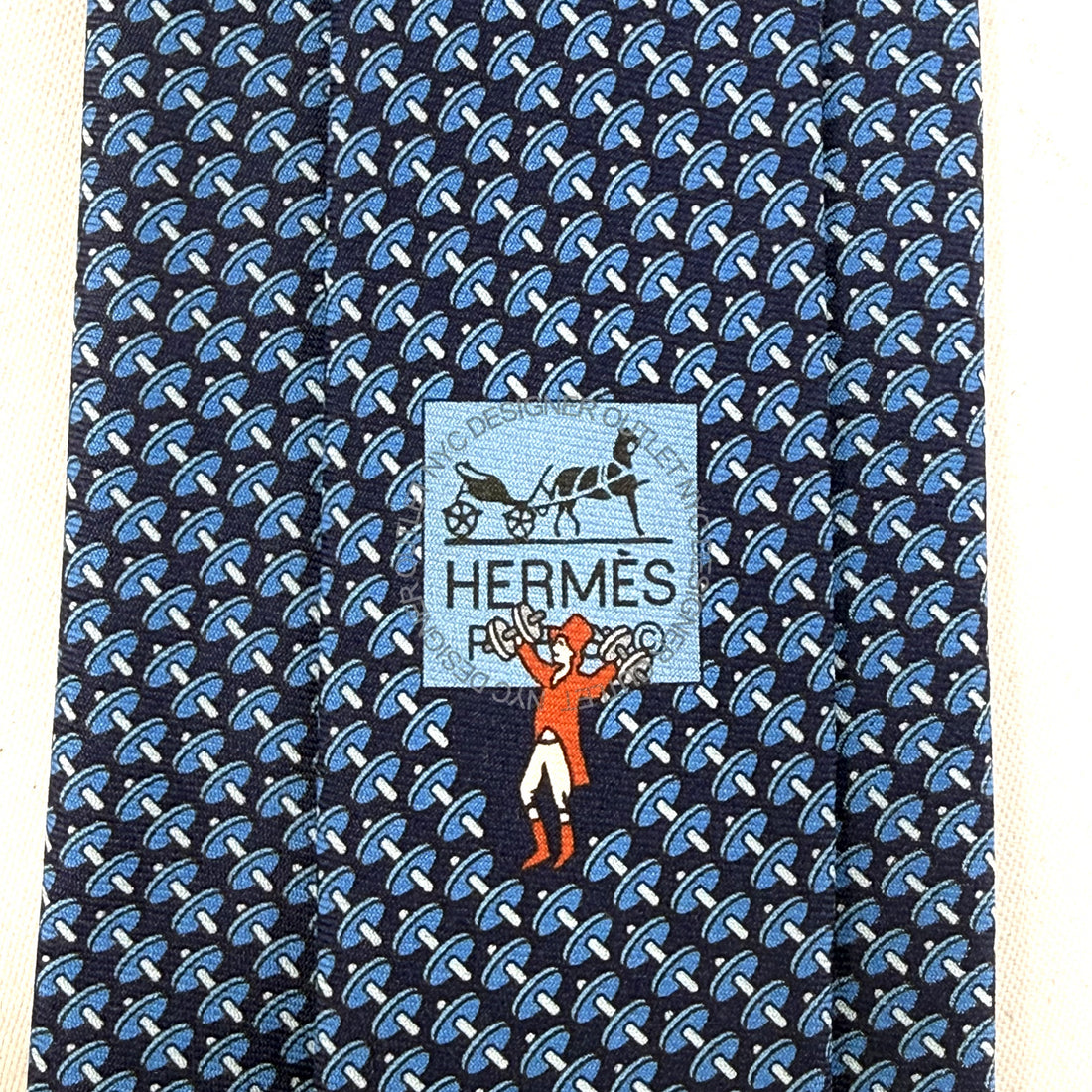 Hermes Silk Tie